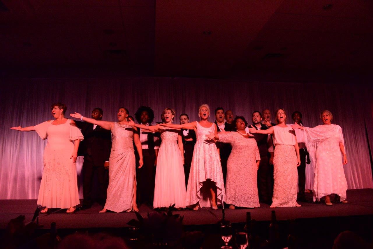 Ensemble performing Do You Hear the People Sing? from Les Miserables
